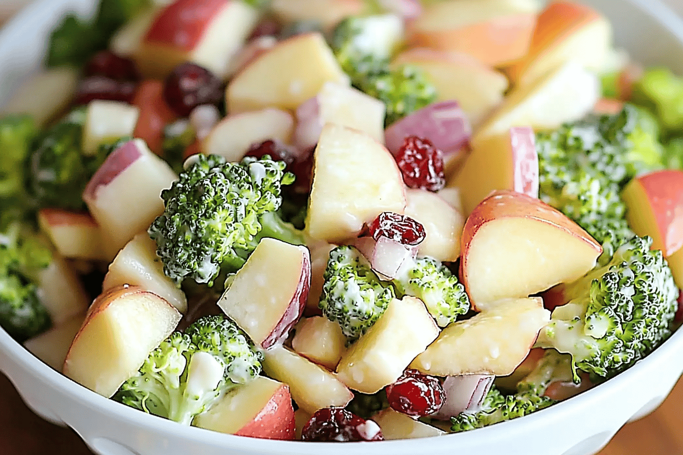 Honeycrisp Apple Broccoli Salad