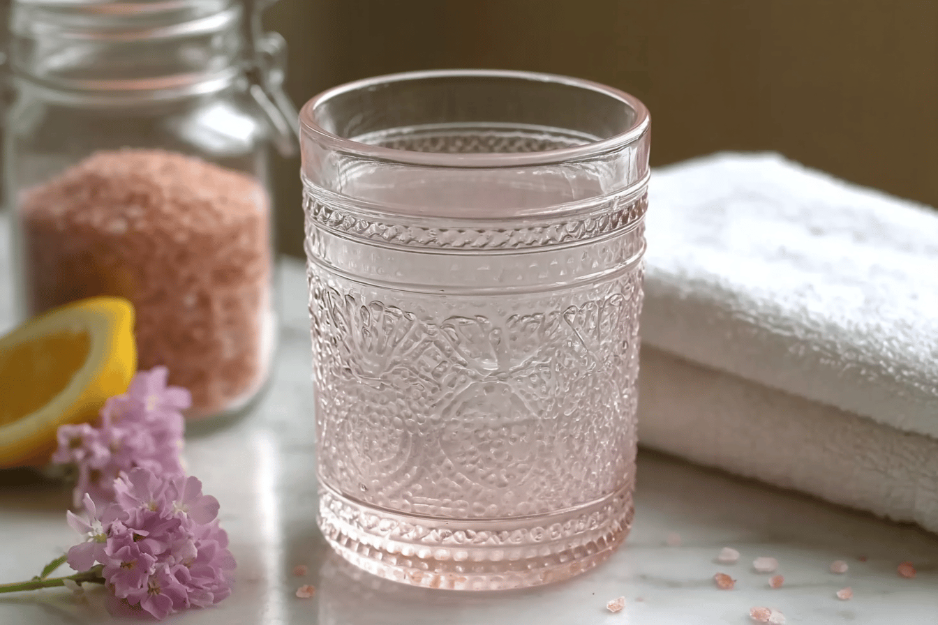 Pink Salt Weight Loss Drink