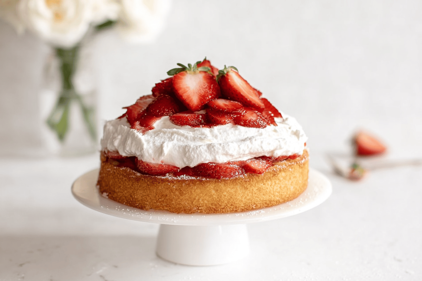 Strawberry Shortcake Cake