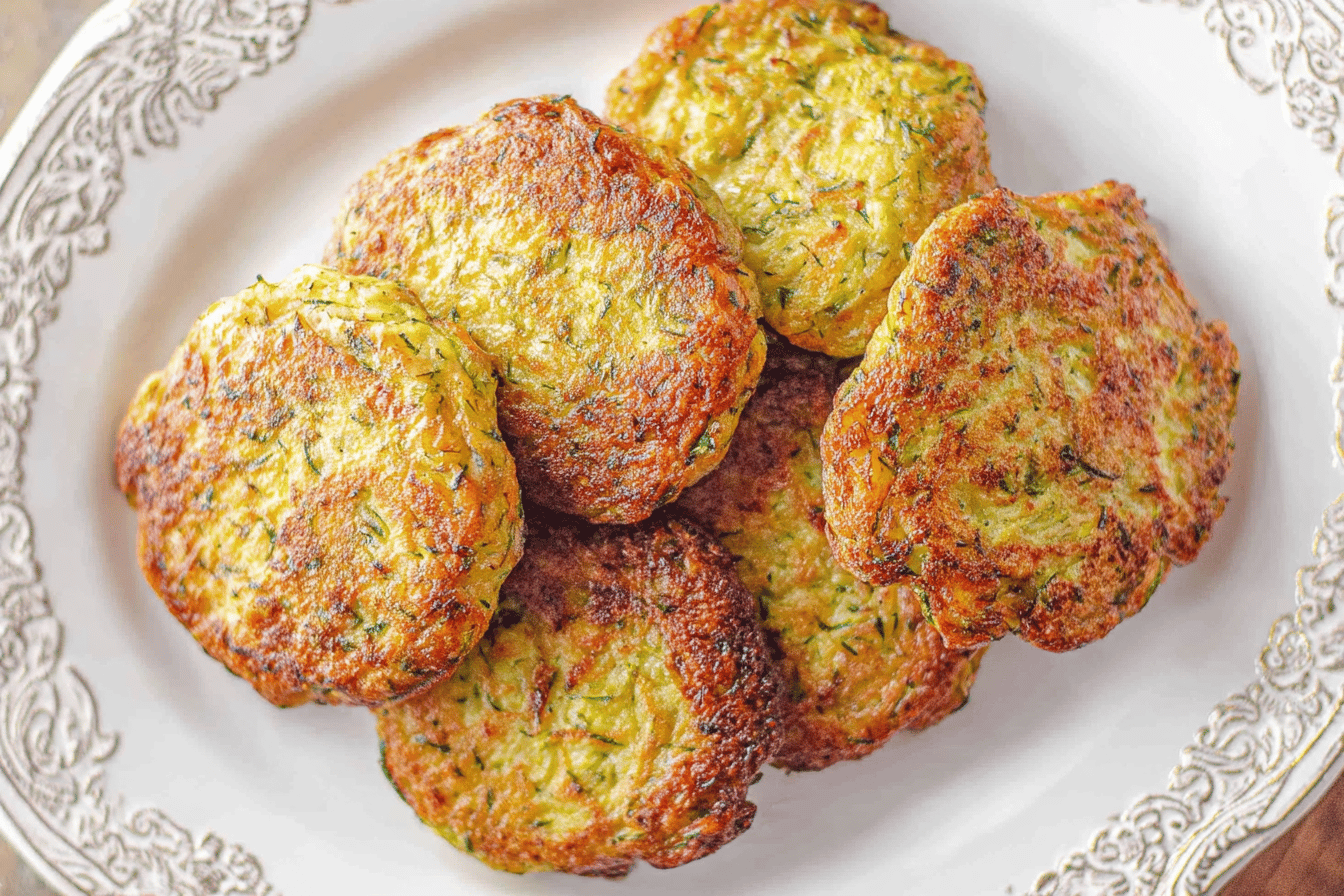 Air Fryer Zucchini Fritters