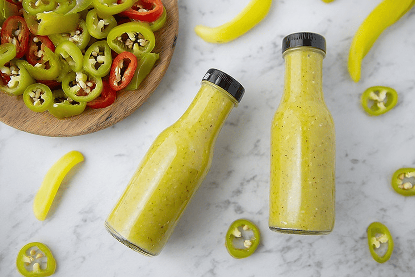 Banana Pepper Hot Sauce