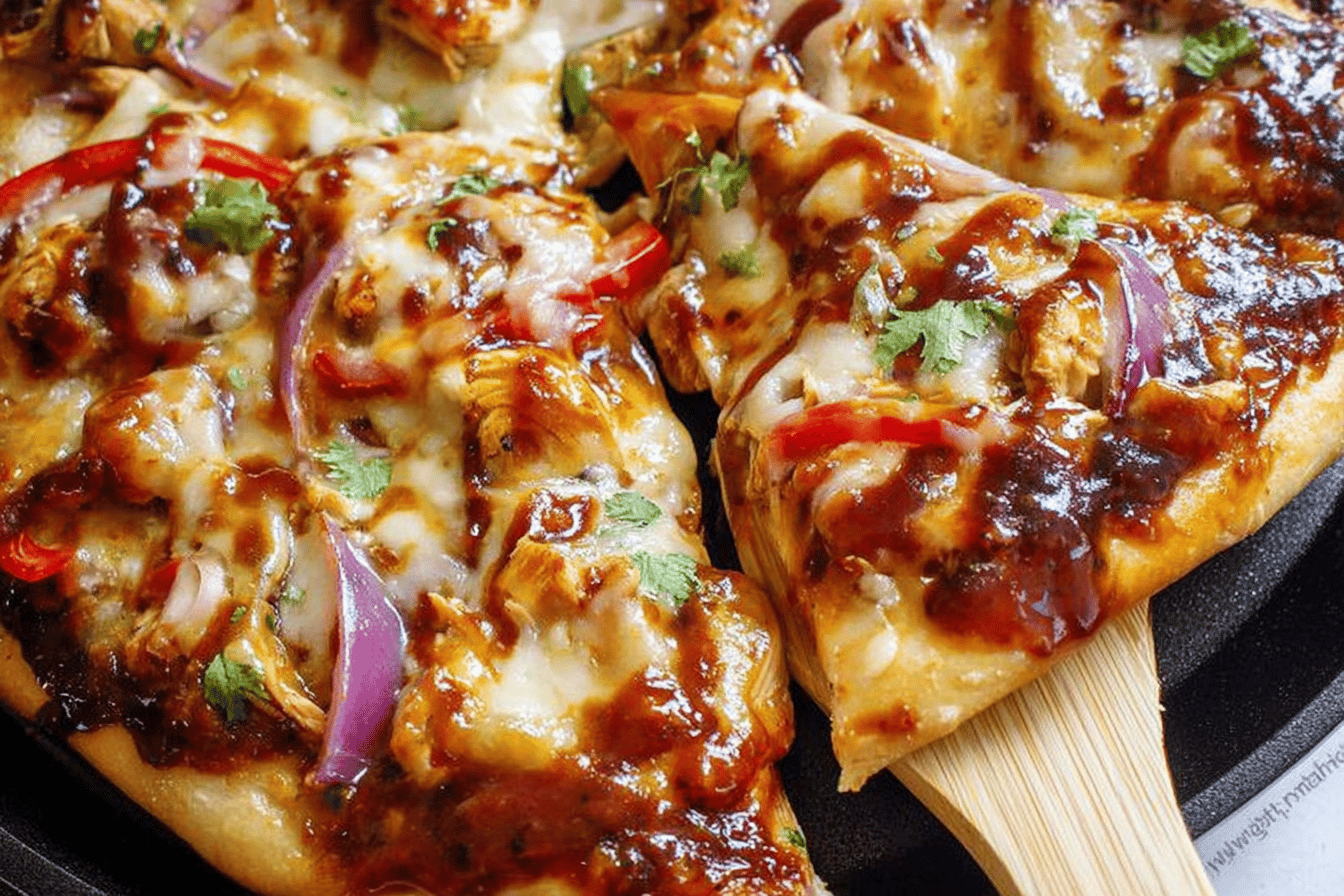 Best BBQ Chicken Pizza
