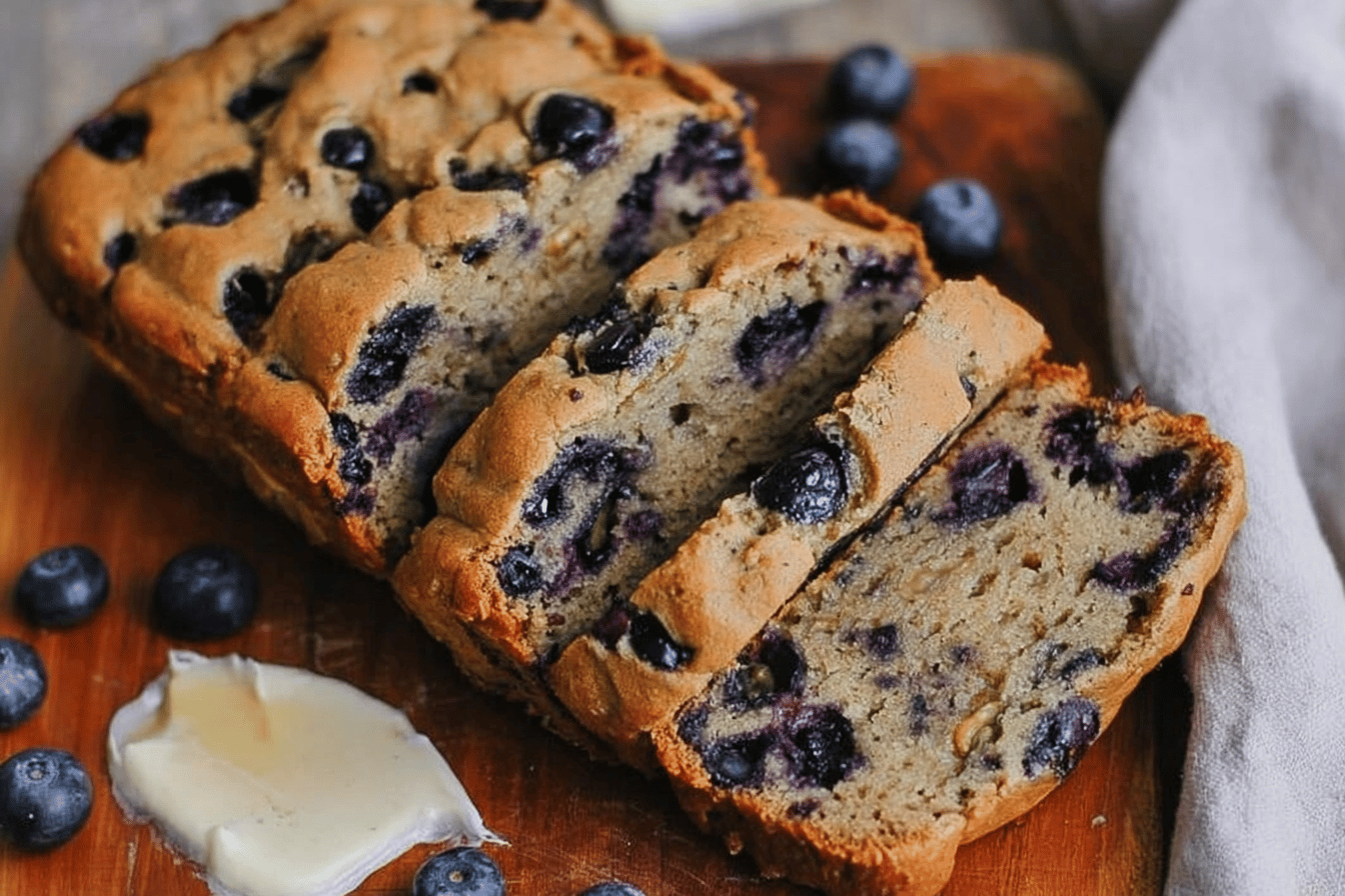 Blueberry Zucchini Bread