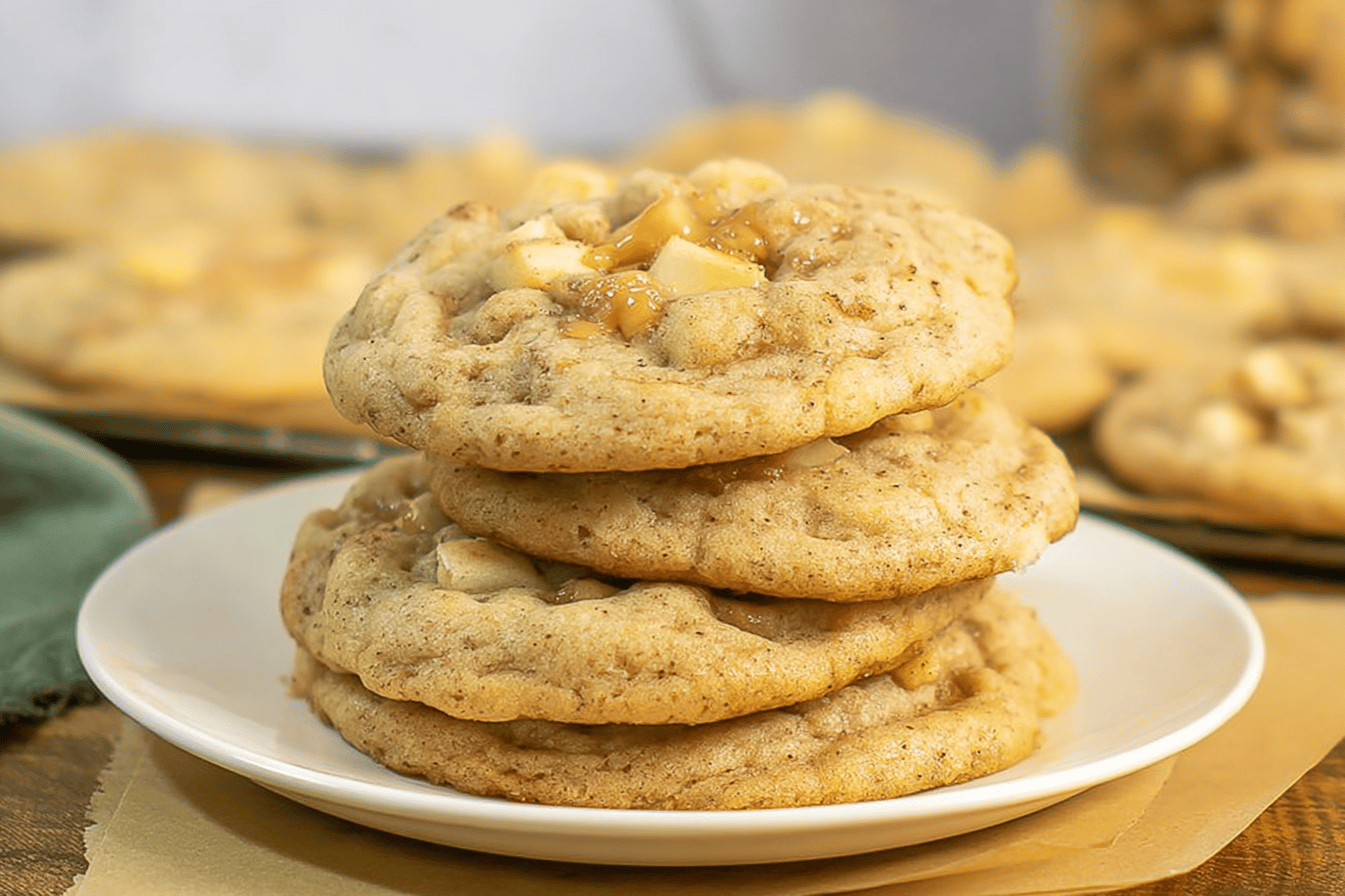Caramel Apple Cookies