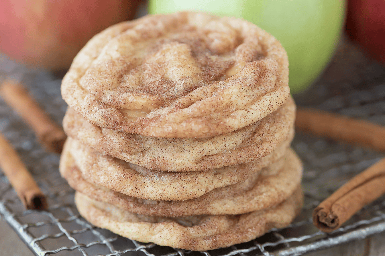 Caramel Apple Snickerdoodles