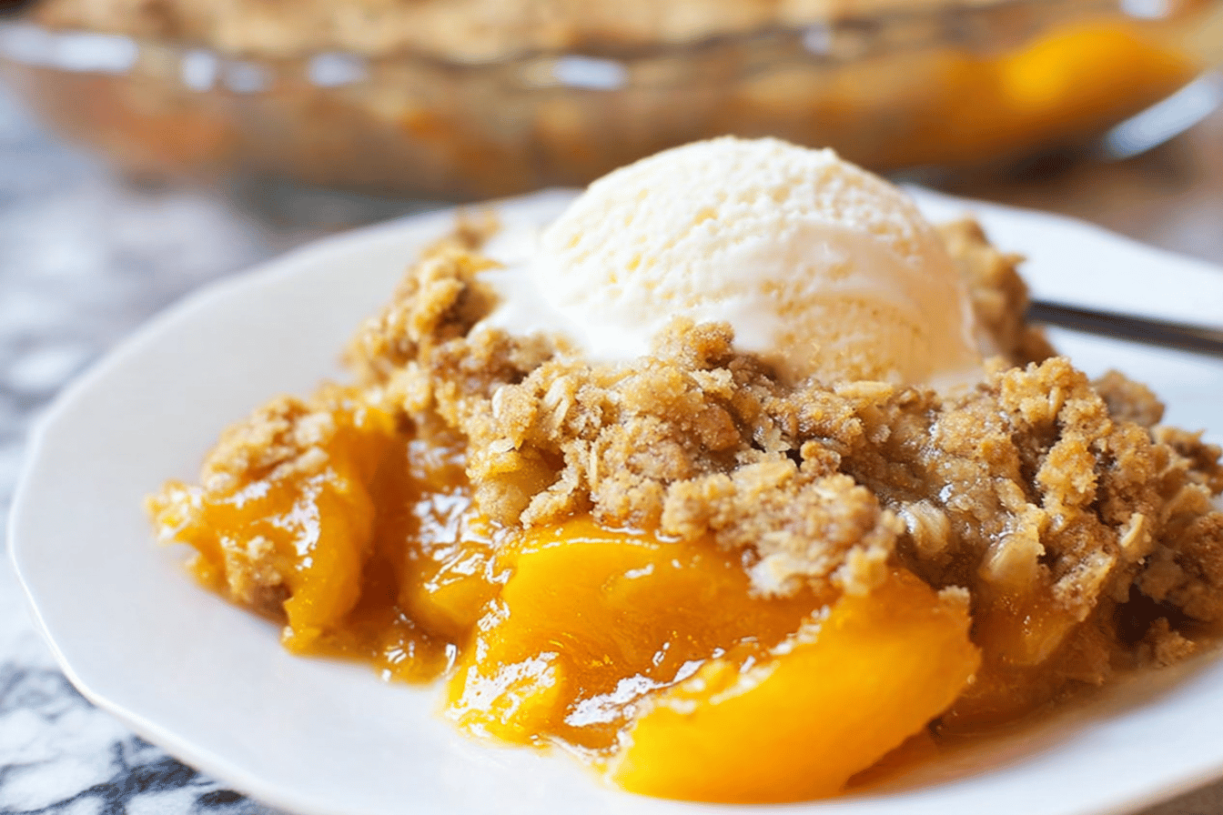 Fresh Apricot Crisp