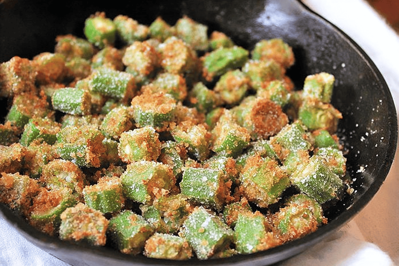 Fried Okra Recipe