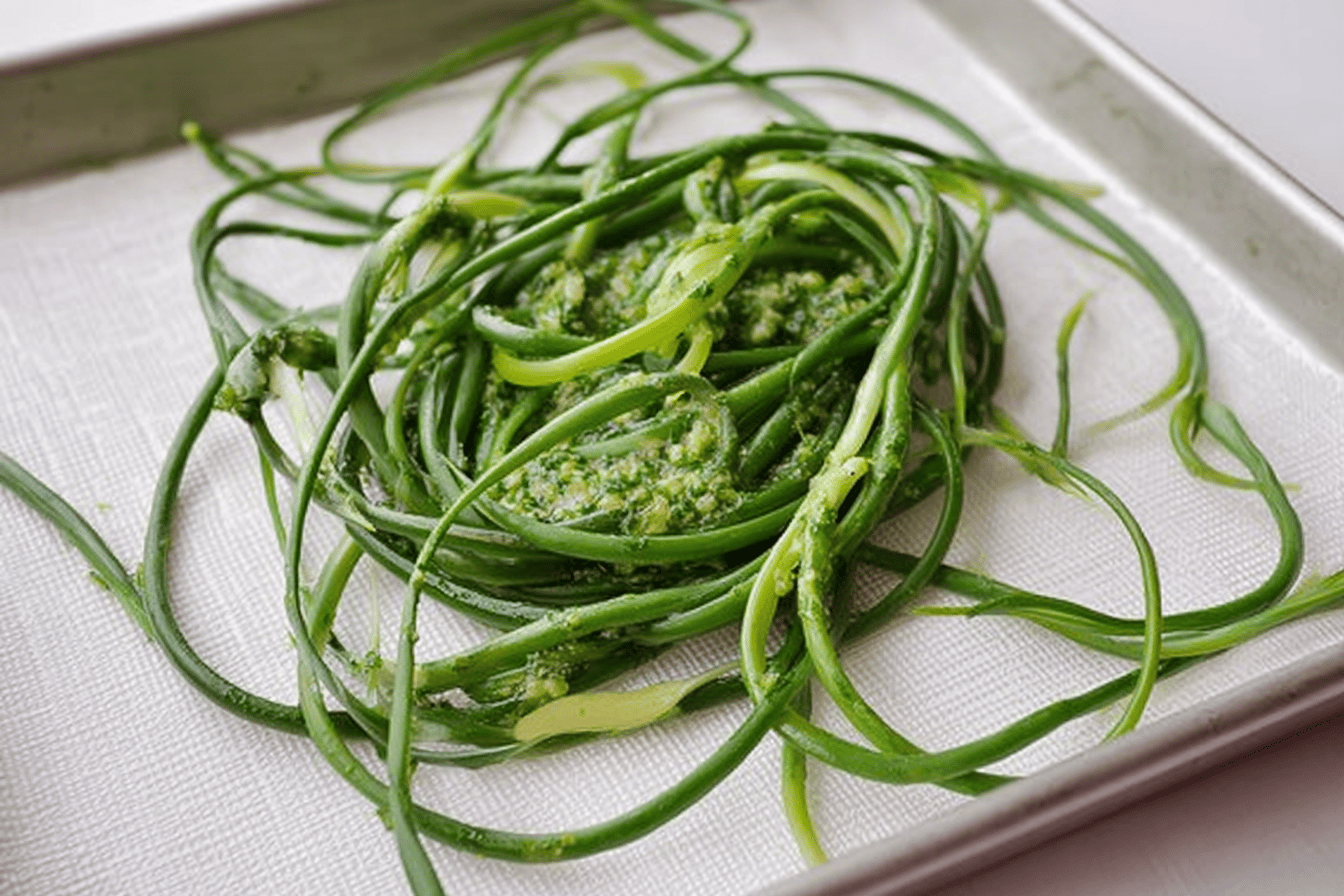 Garlic Scape Pesto