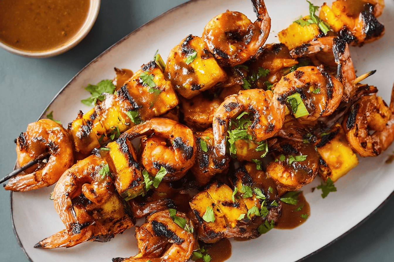 Grilled Buffalo Chicken Skewers