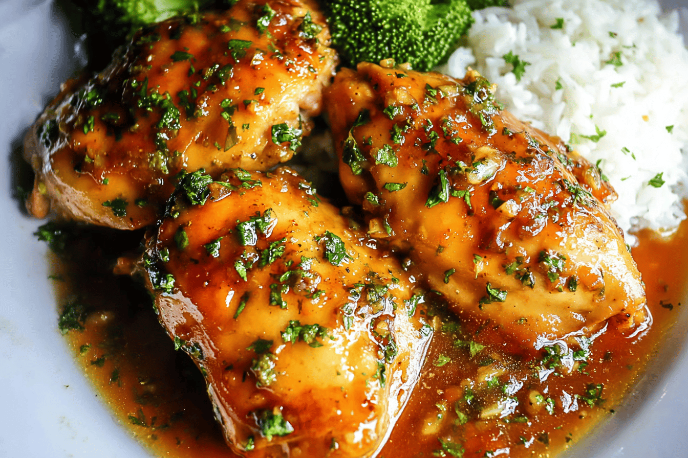 Honey Garlic Chicken