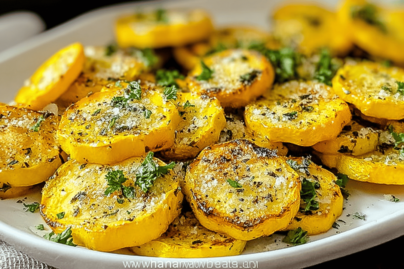 Irresistible Roasted Summer Squash