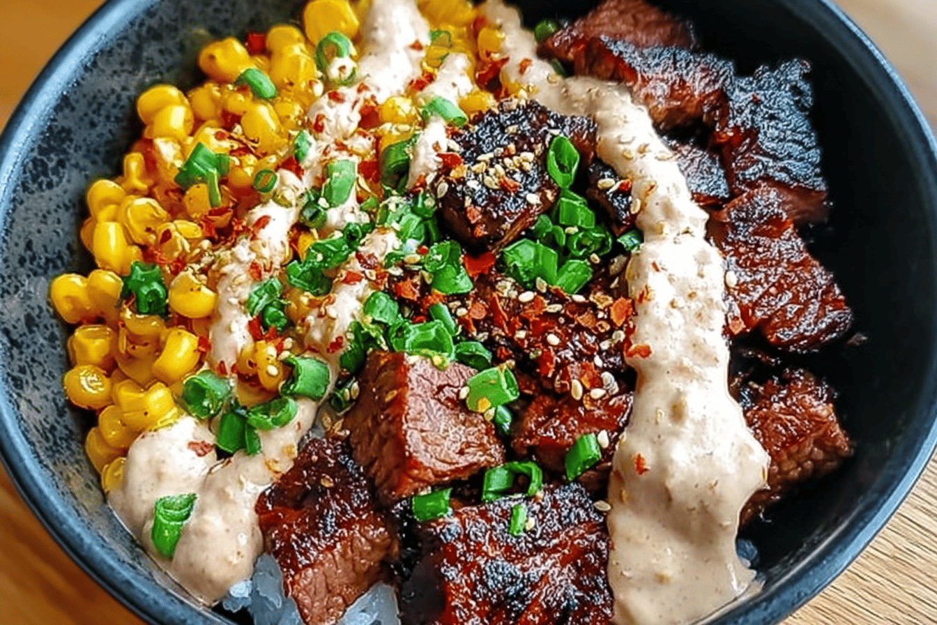 Korean BBQ Beef Bowl