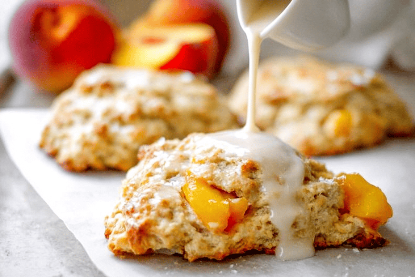 Peach Scones