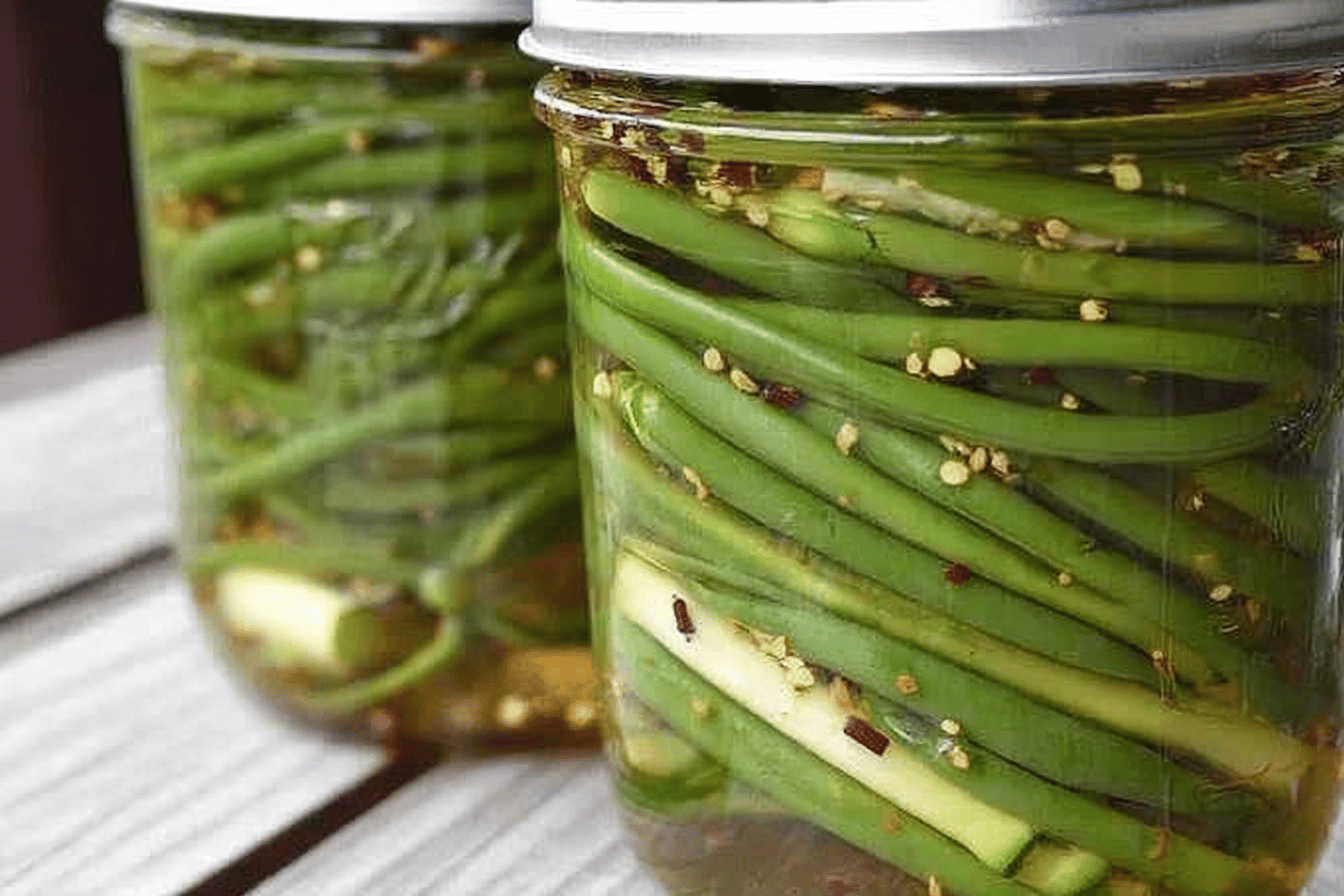 Pickled Garlic Scapes Recipe