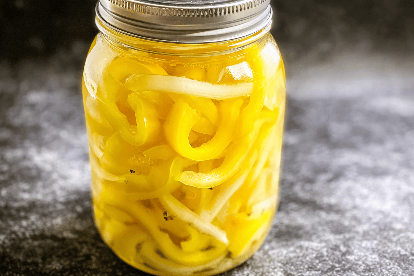 Quick Refrigerator Pickled Peppers