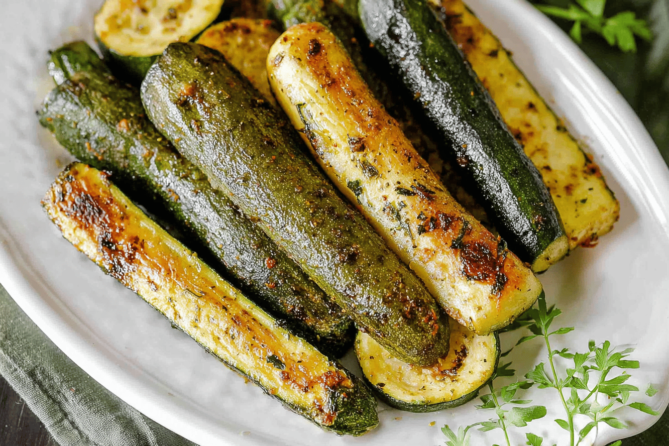Roasted Zucchini Recipe