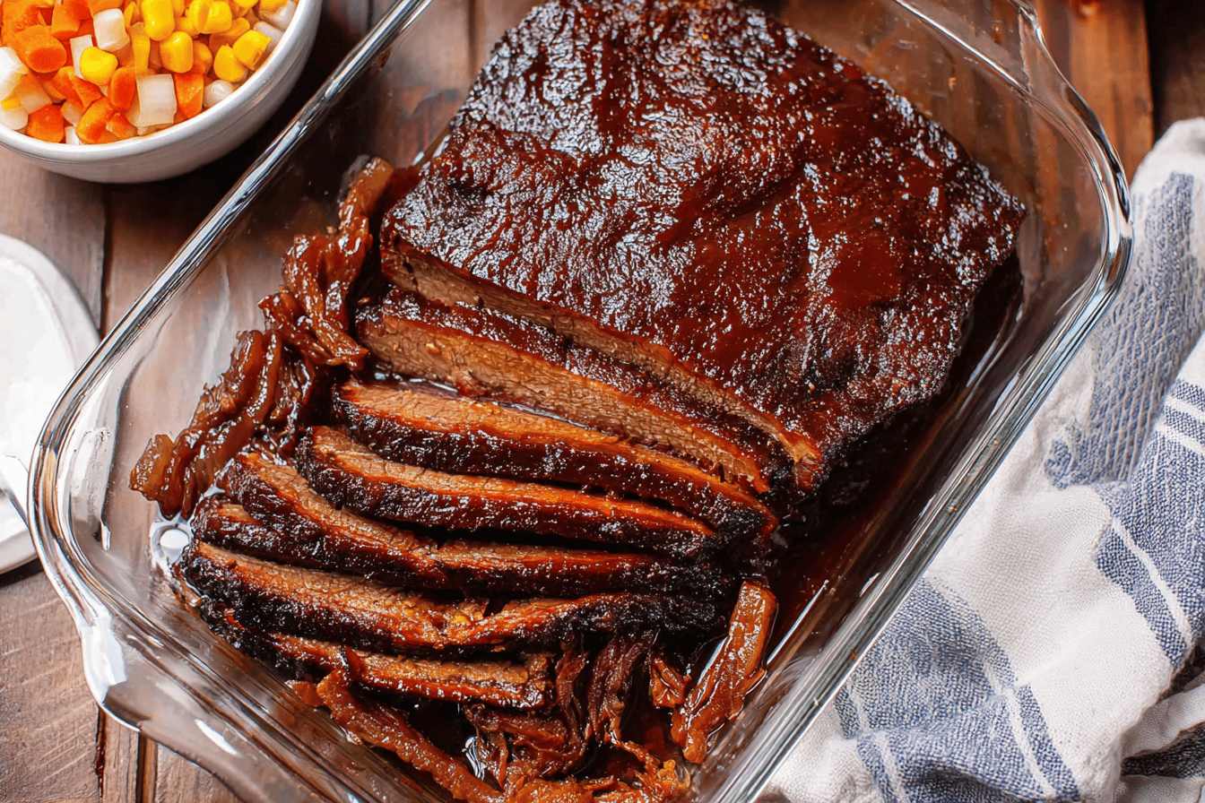 Slow Roasted Barbecue Brisket
