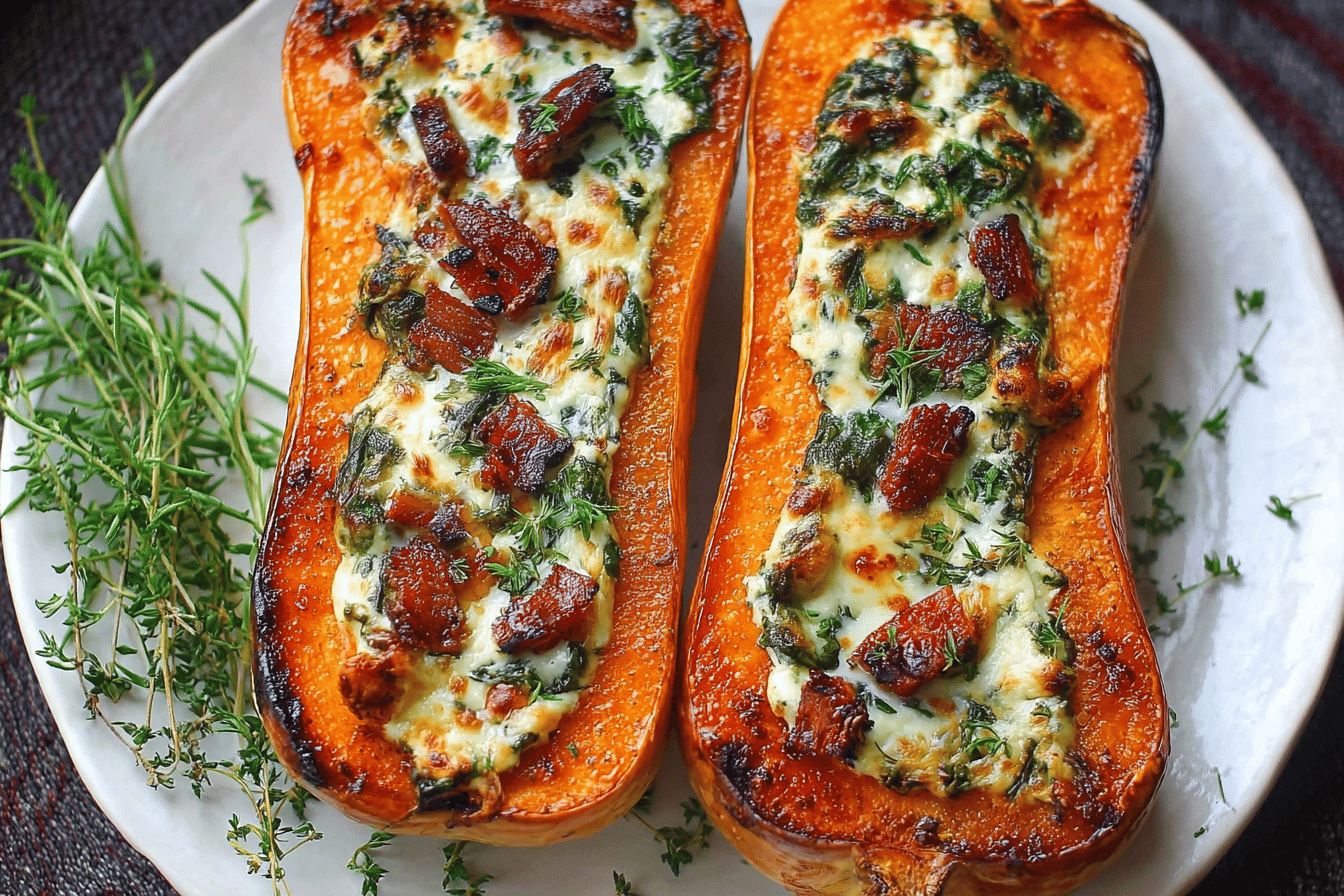 Stuffed Butternut Squash