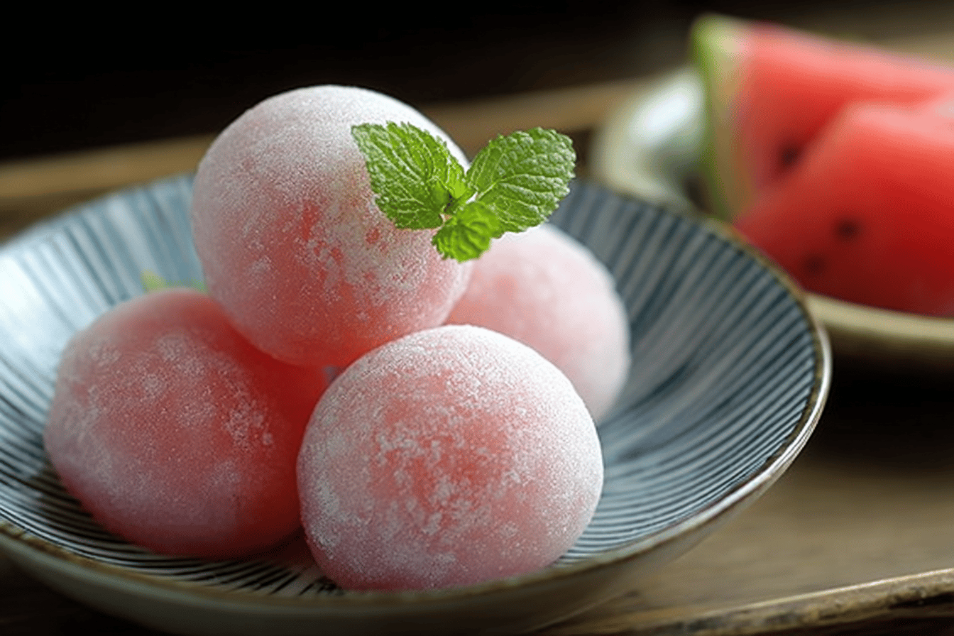 Watermelon Mochi Recipe