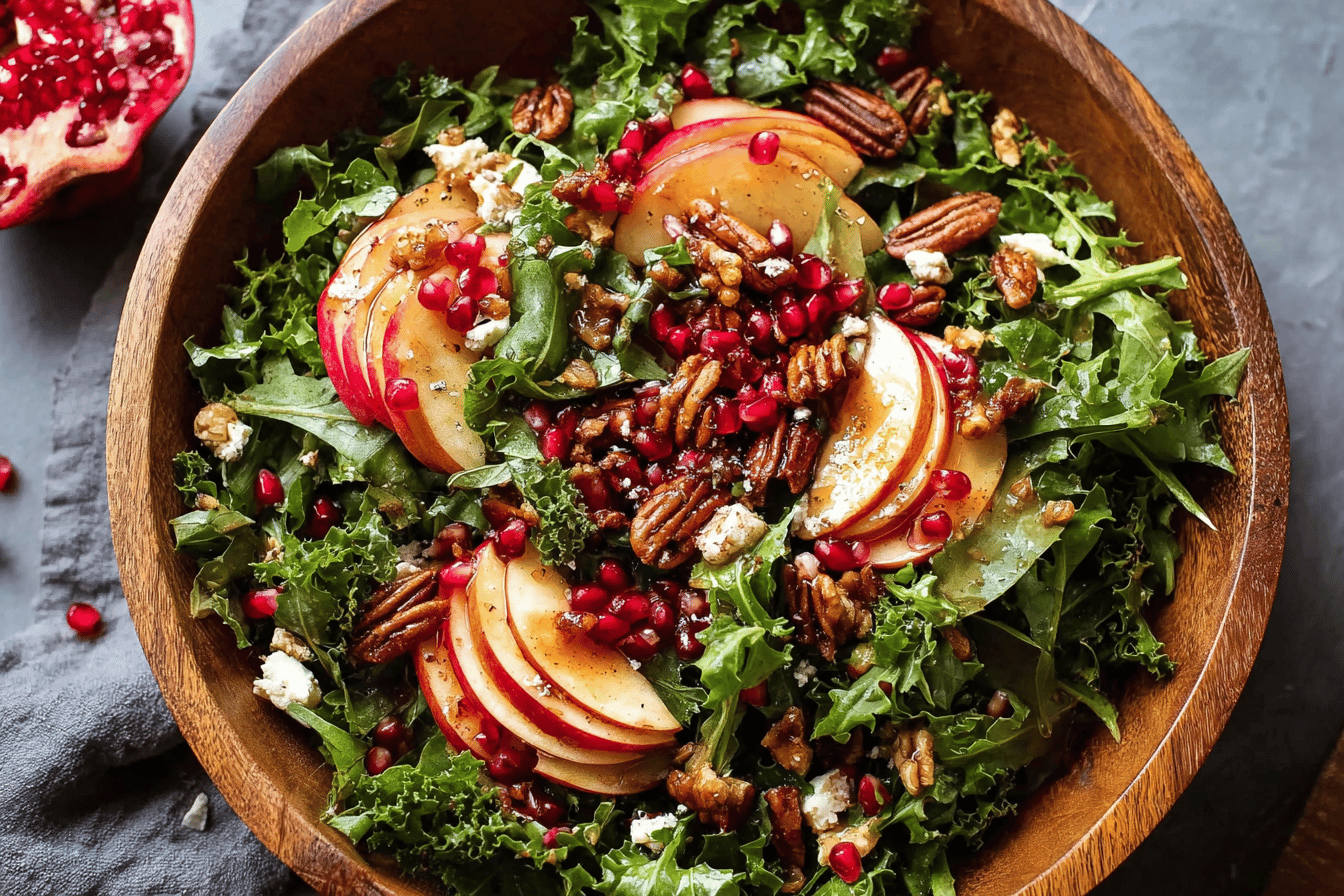 Apple Pomegranate Harvest Salad
