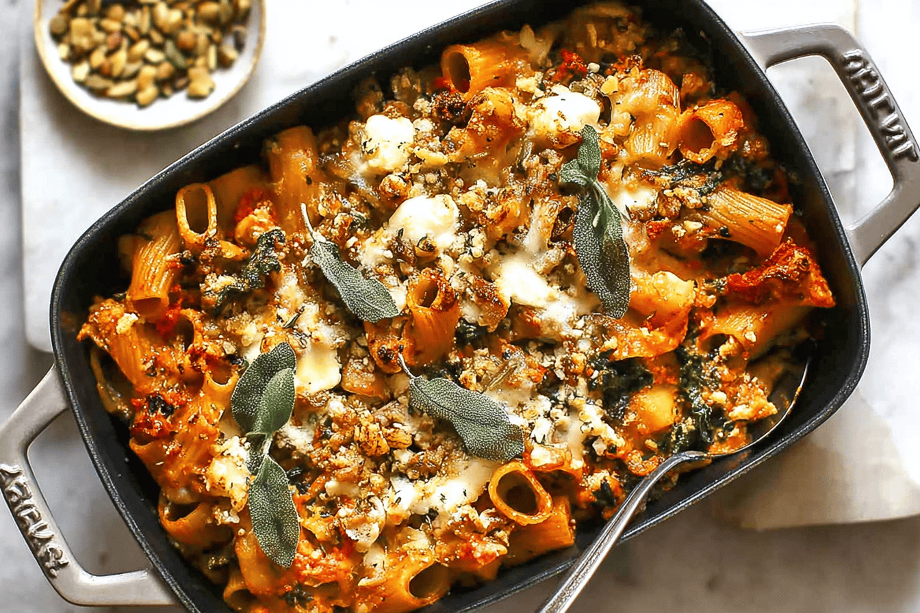 Autumn Pasta Bake Recipe