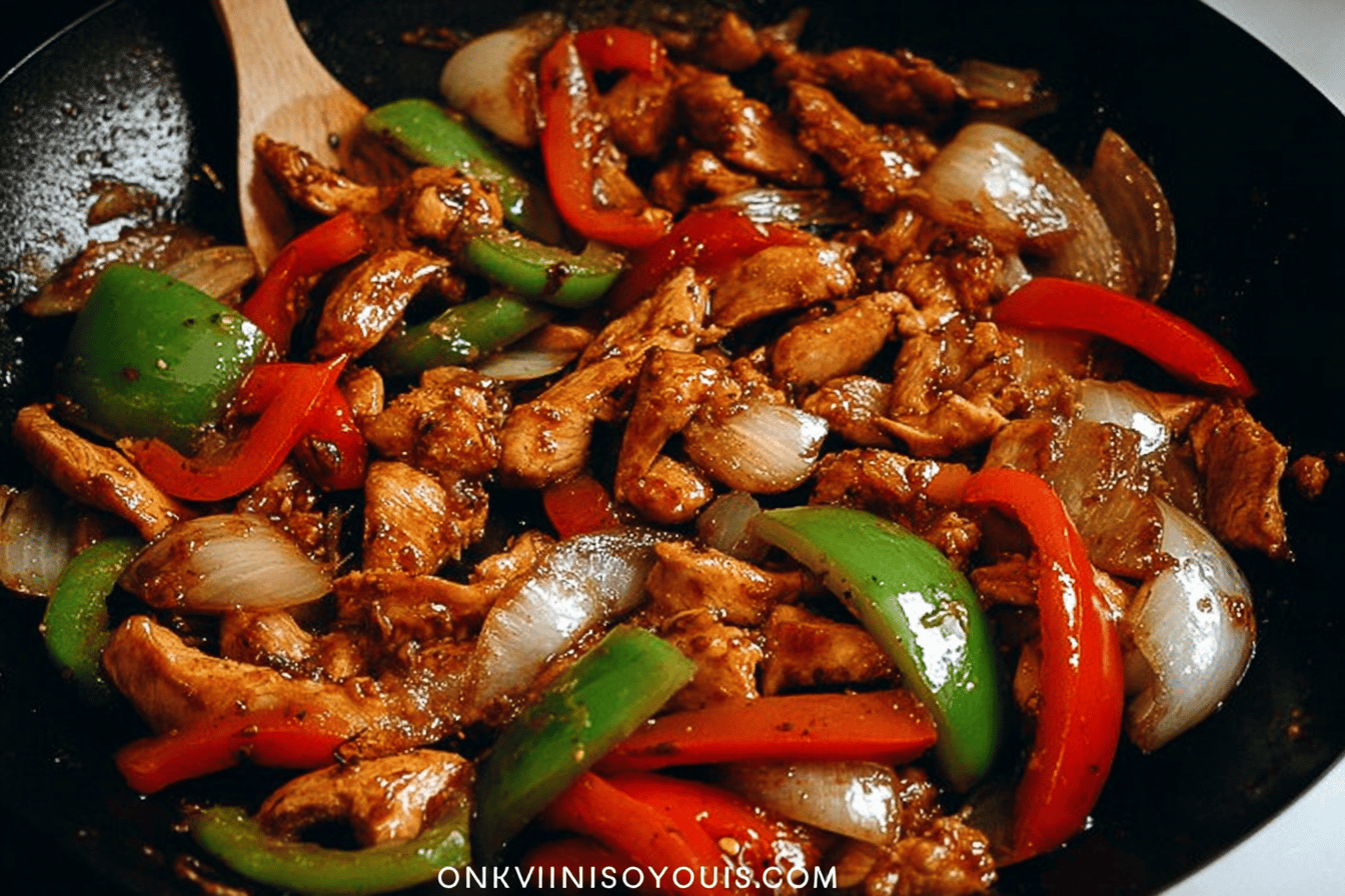 Black Pepper Chicken