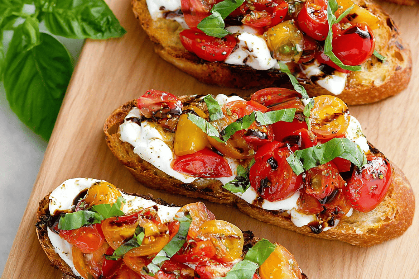 Burrata Bruschetta Recipe