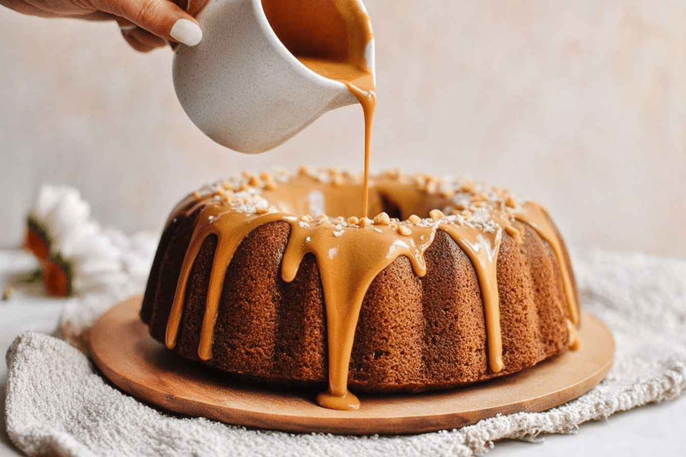 Butterscotch Pumpkin Bundt Cake