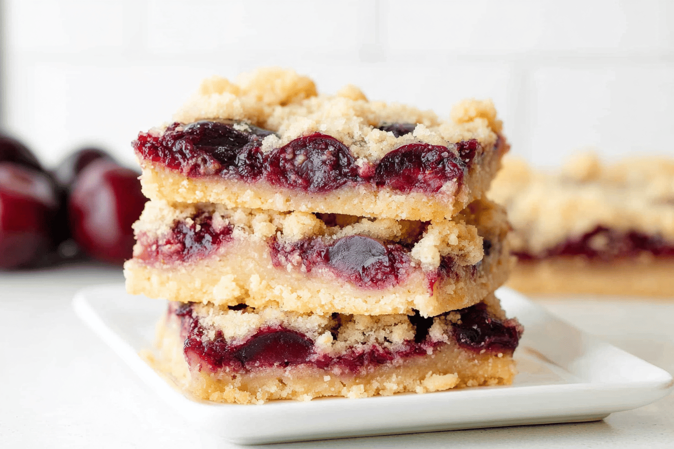 Cherry Crumb Bars