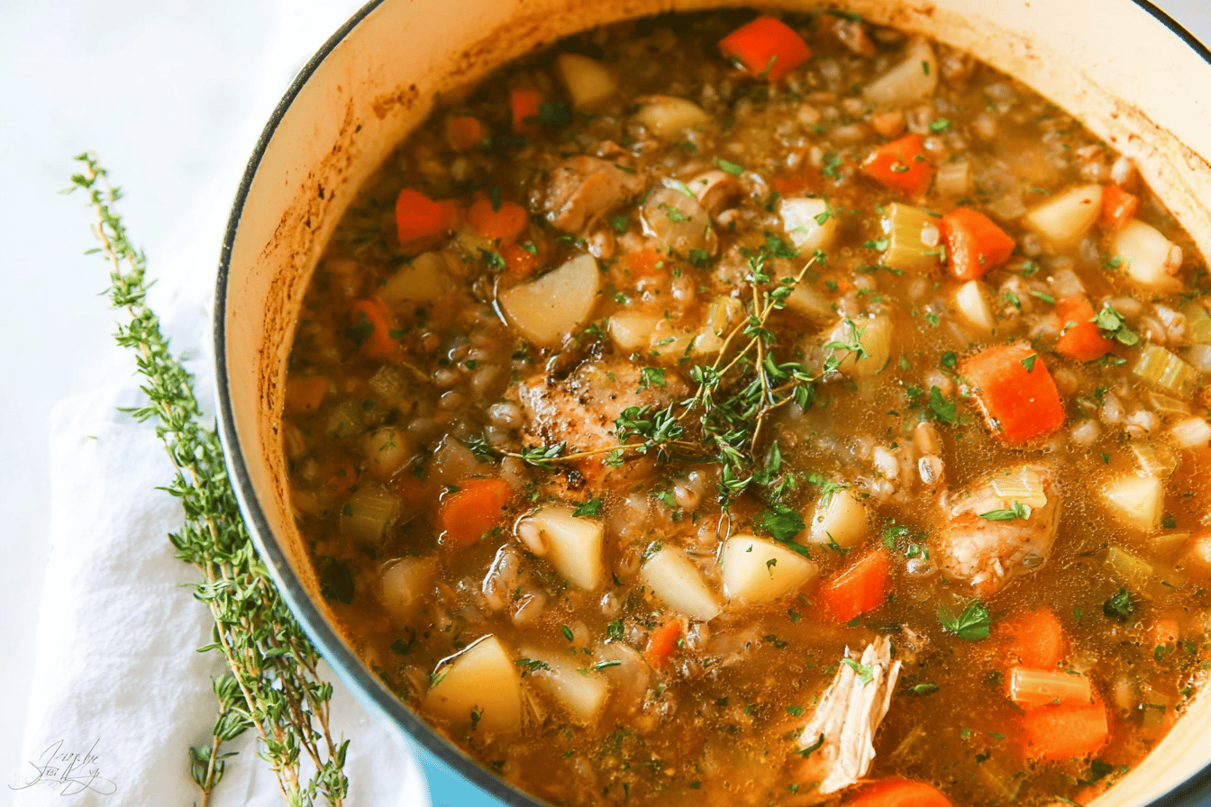 Chicken Barley Stew