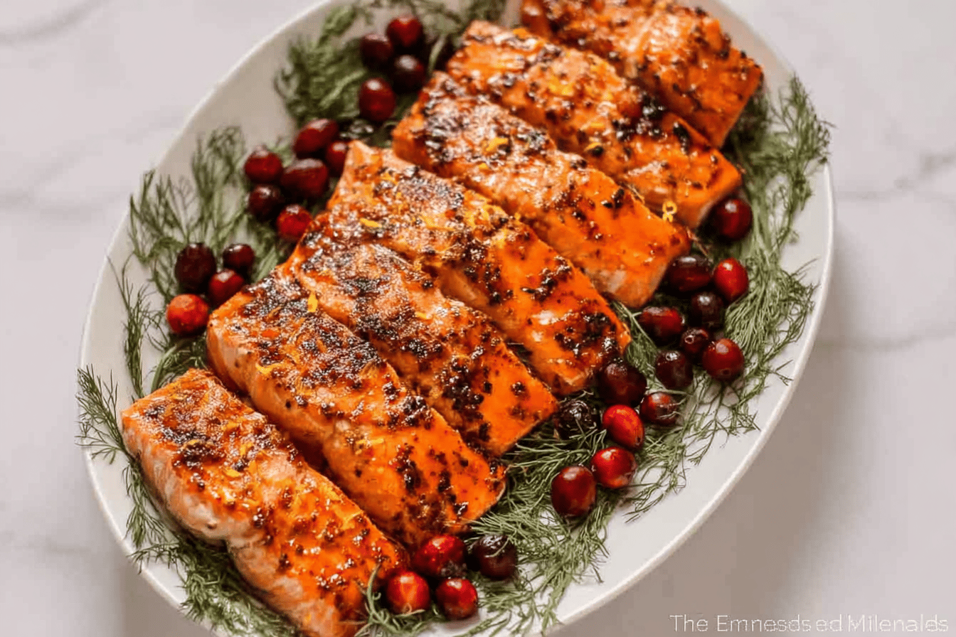 Christmas Baked Salmon