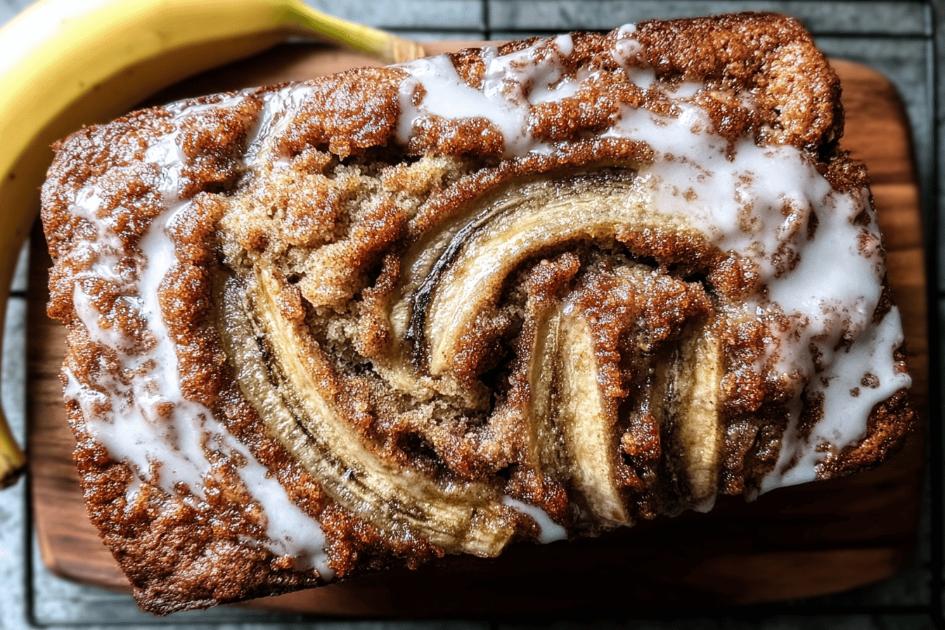 Cinnamon Swirl Banana Bread