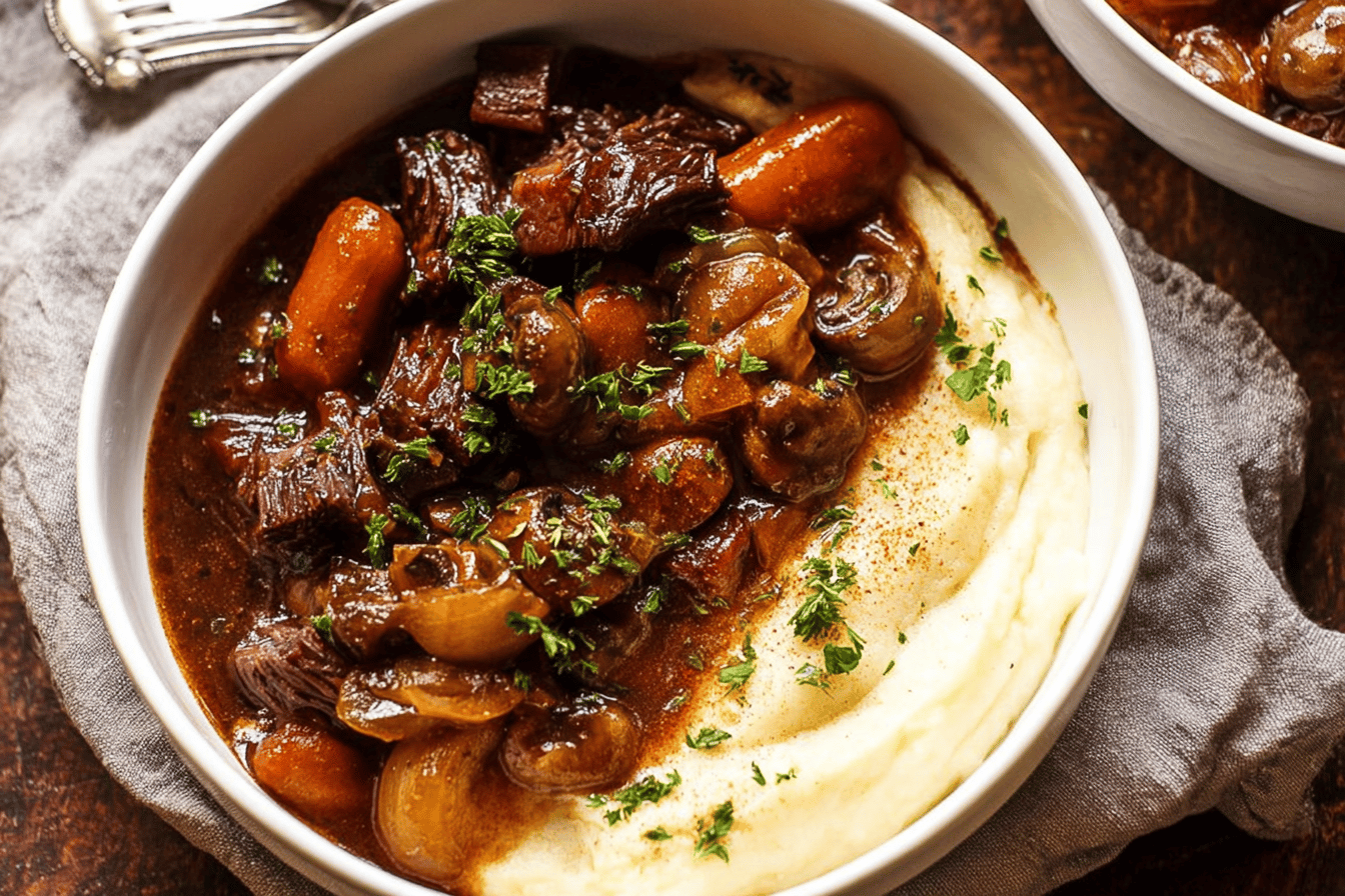 Classic Beef Bourguignon