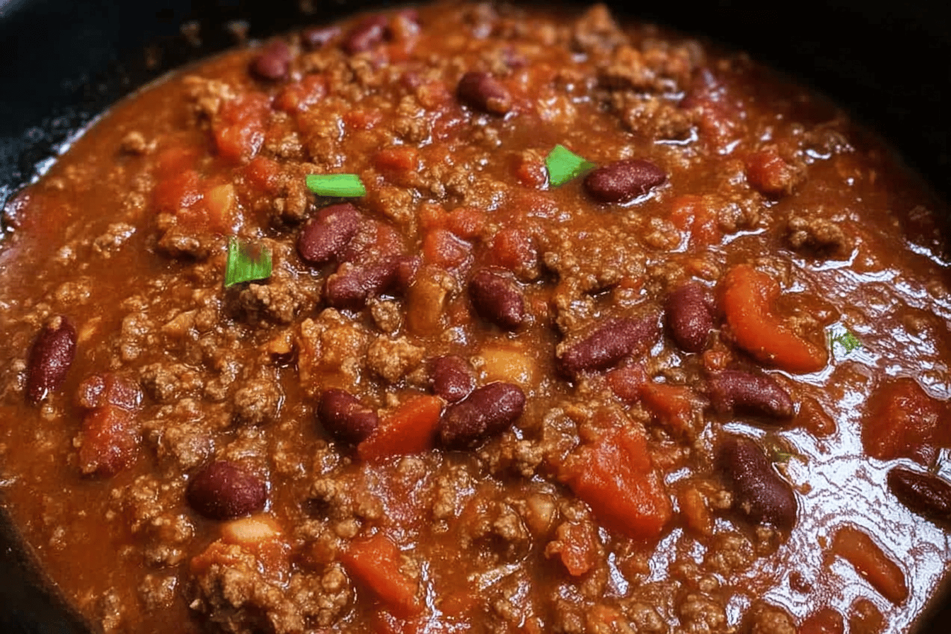 Classic Slow Cooker Chili