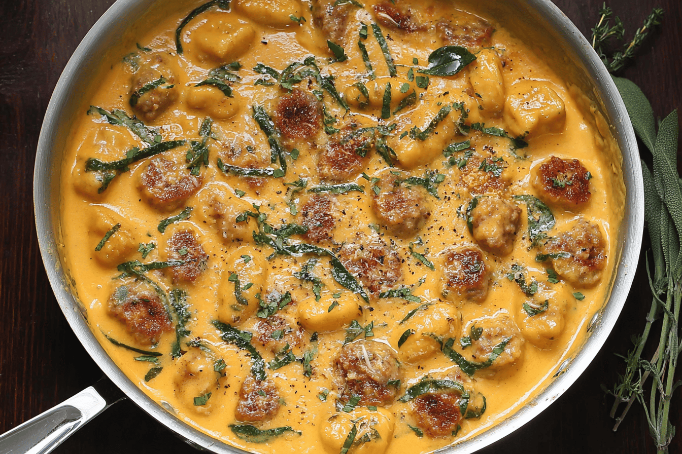 Creamy Butternut Squash Gnocchi
