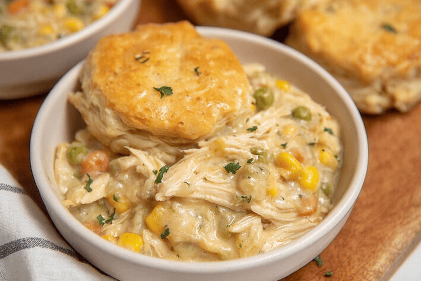 Crock Pot Chicken Pot Pie