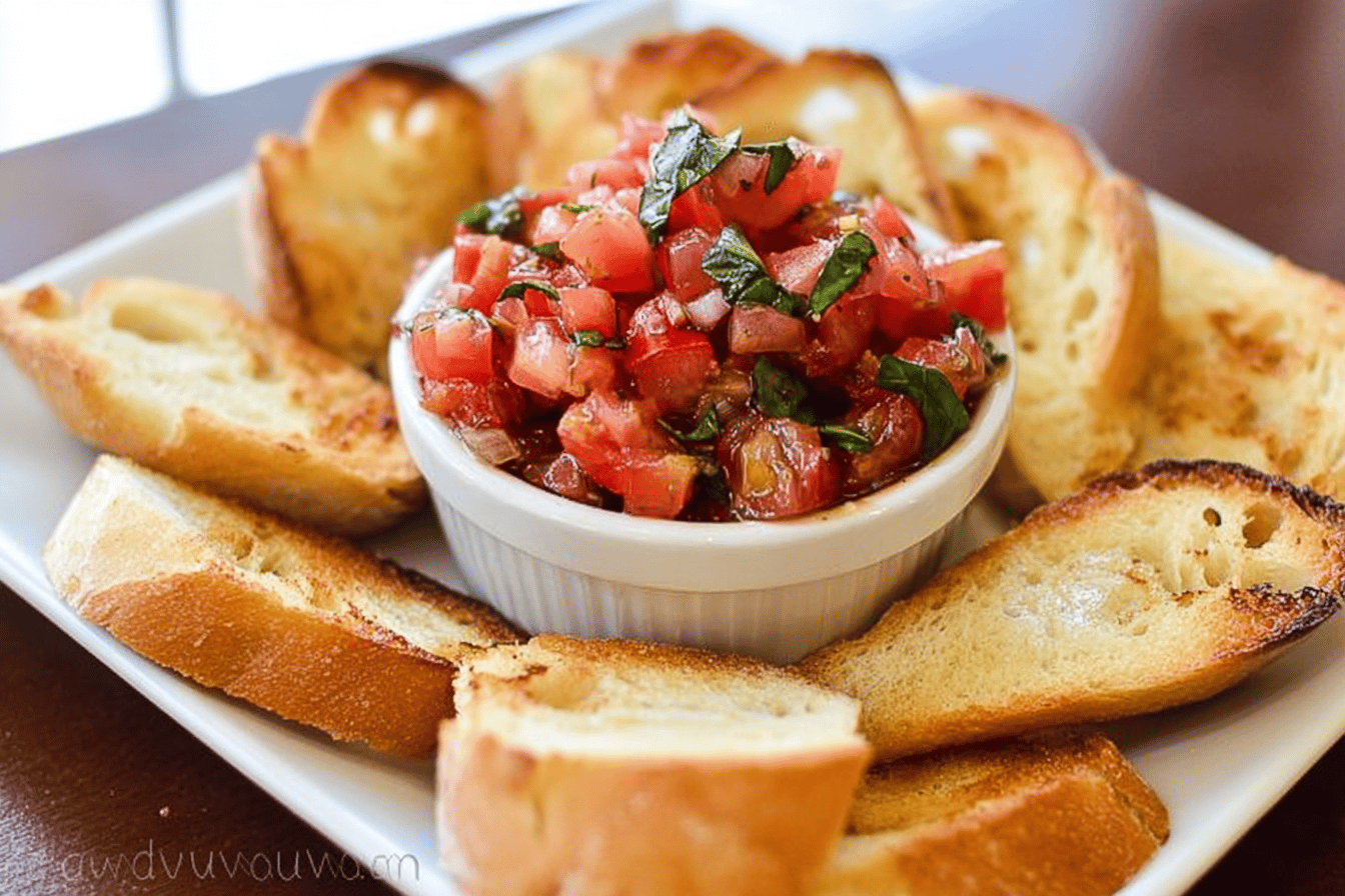 Easy Bruschetta Recipe