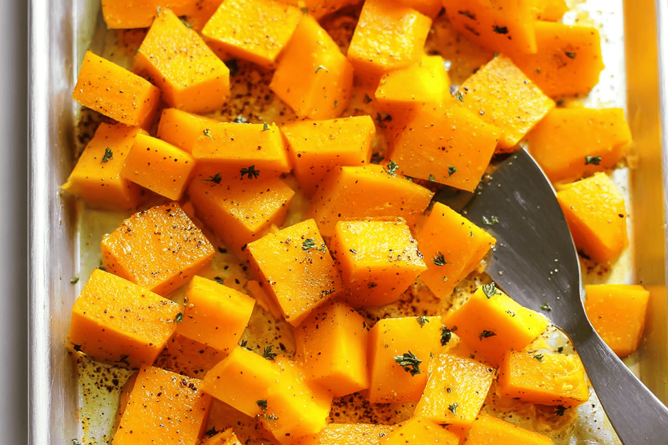 Easy Roasted Butternut Squash