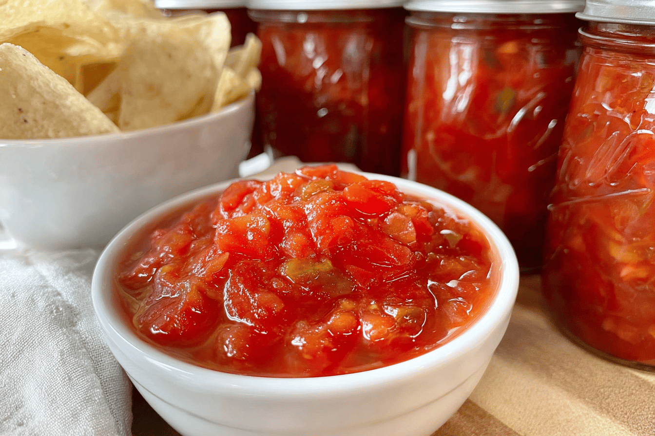 Favorite Salsa for Canning