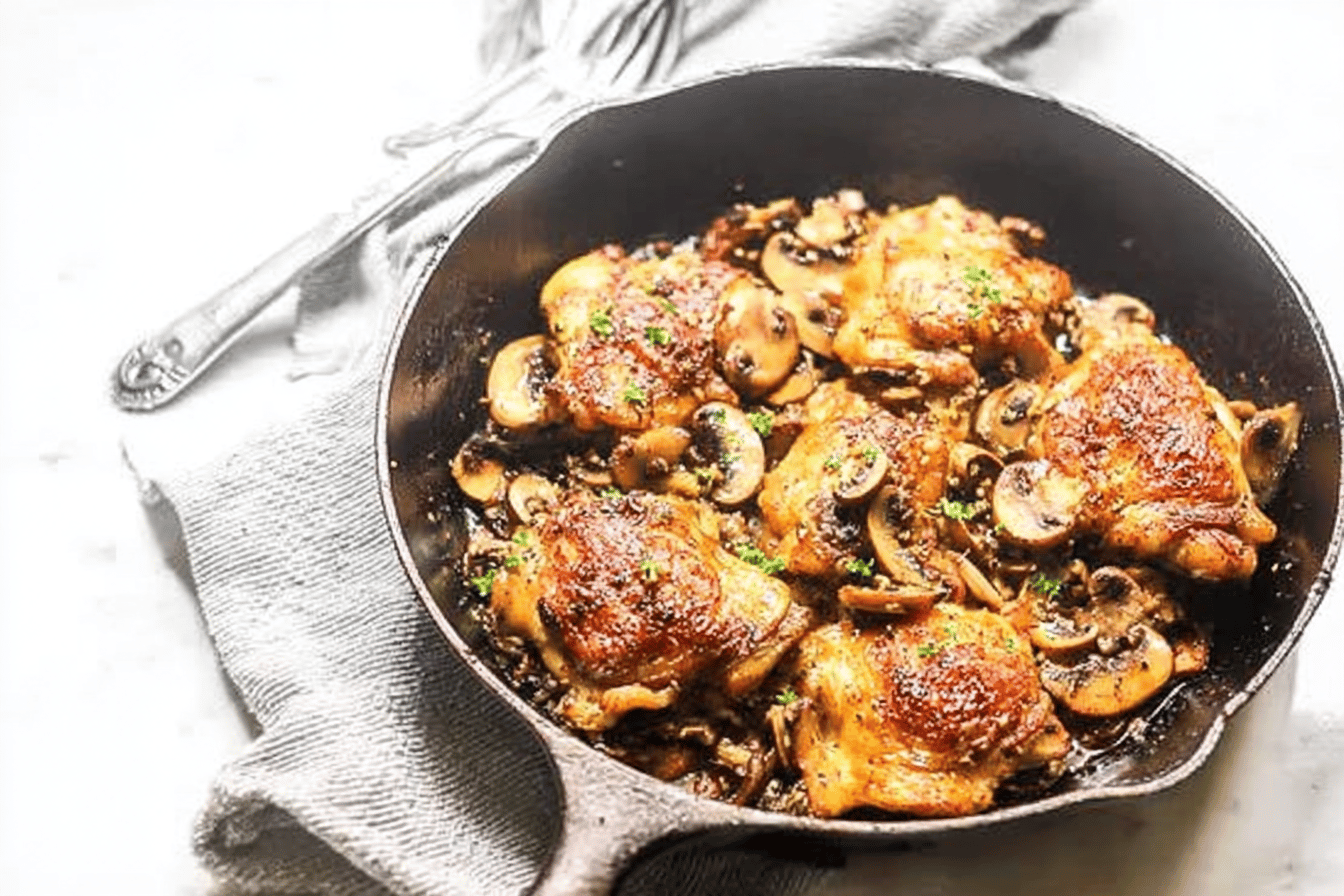 Garlic Chicken Thighs