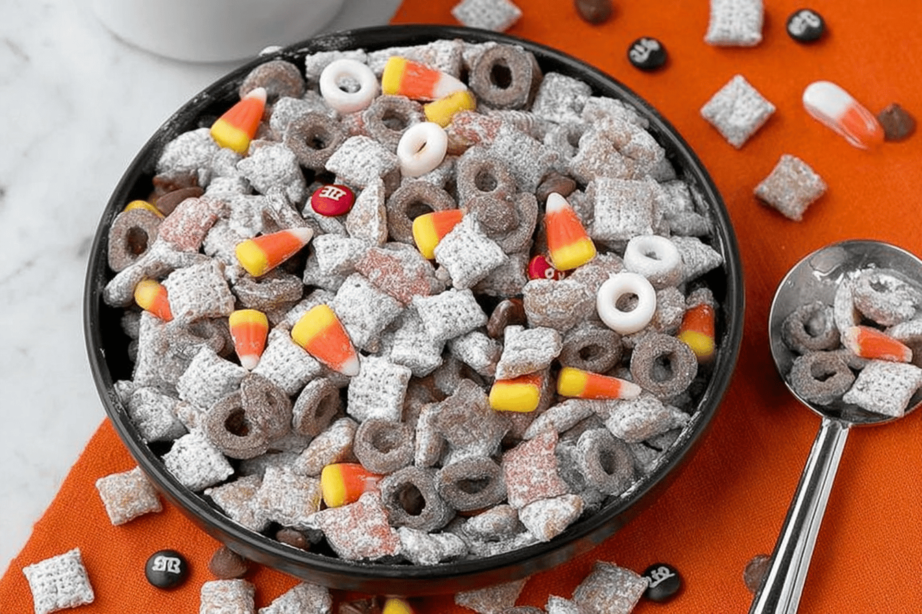 Halloween Puppy Chow Mix