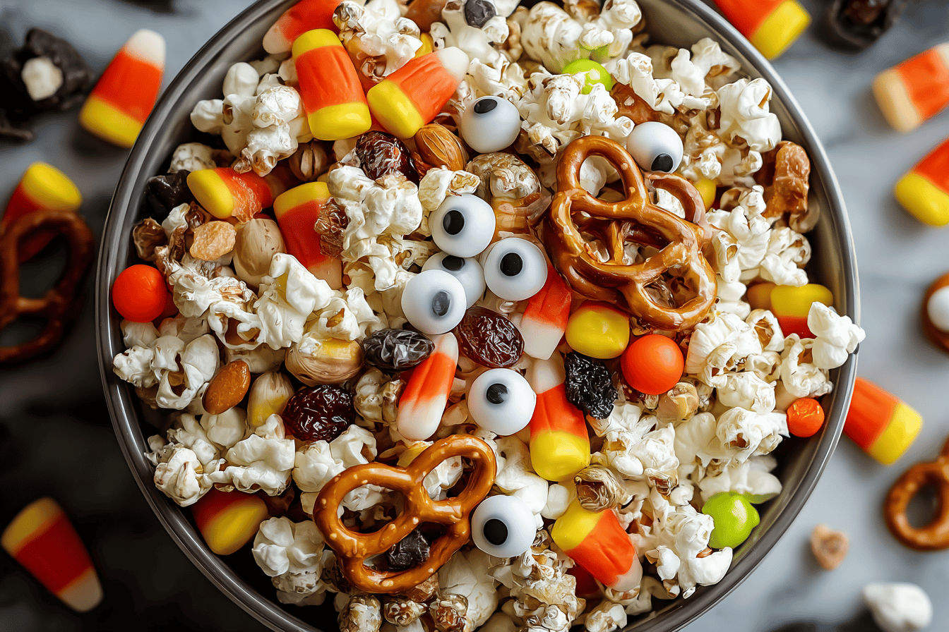 Halloween Trail Mix Recipe