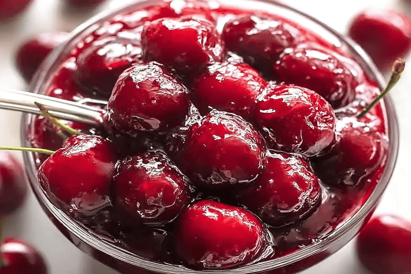 Irresistible Fresh Cherry Jam