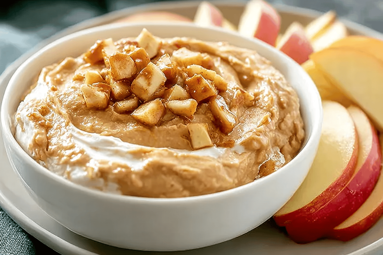Irresistible Toffee Apple Dip