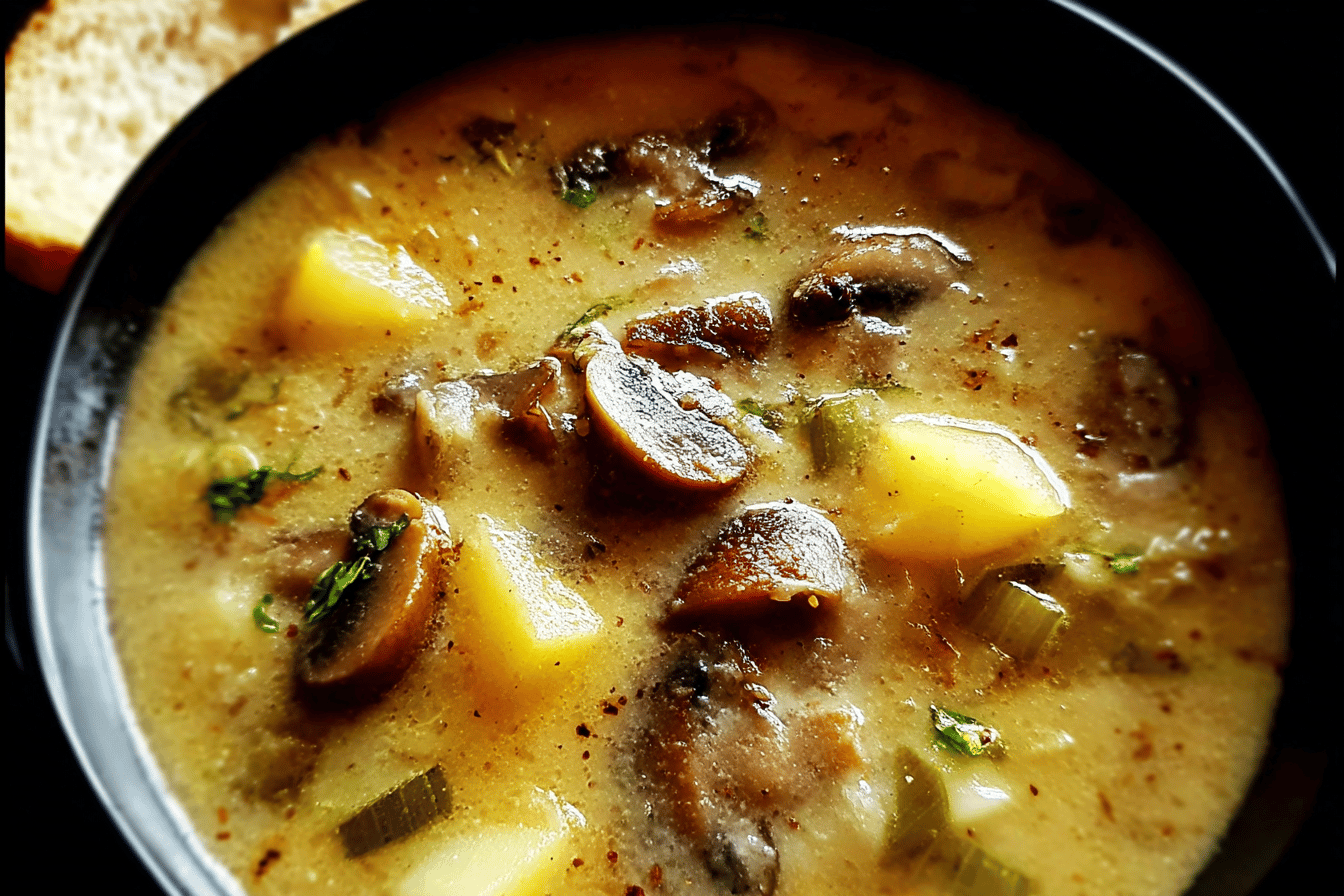 Mushroom Potato Soup
