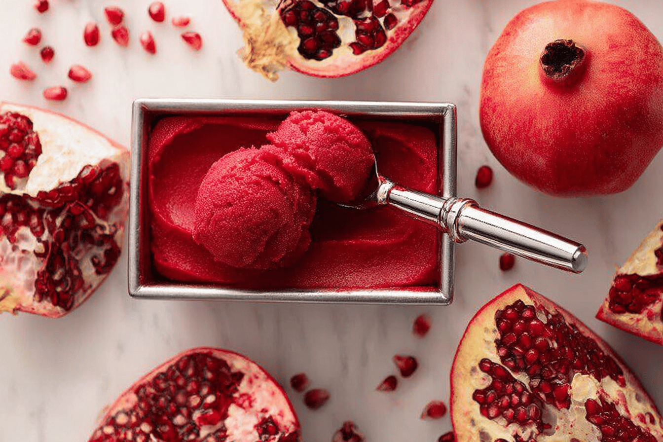 Pomegranate Sorbet Recipe