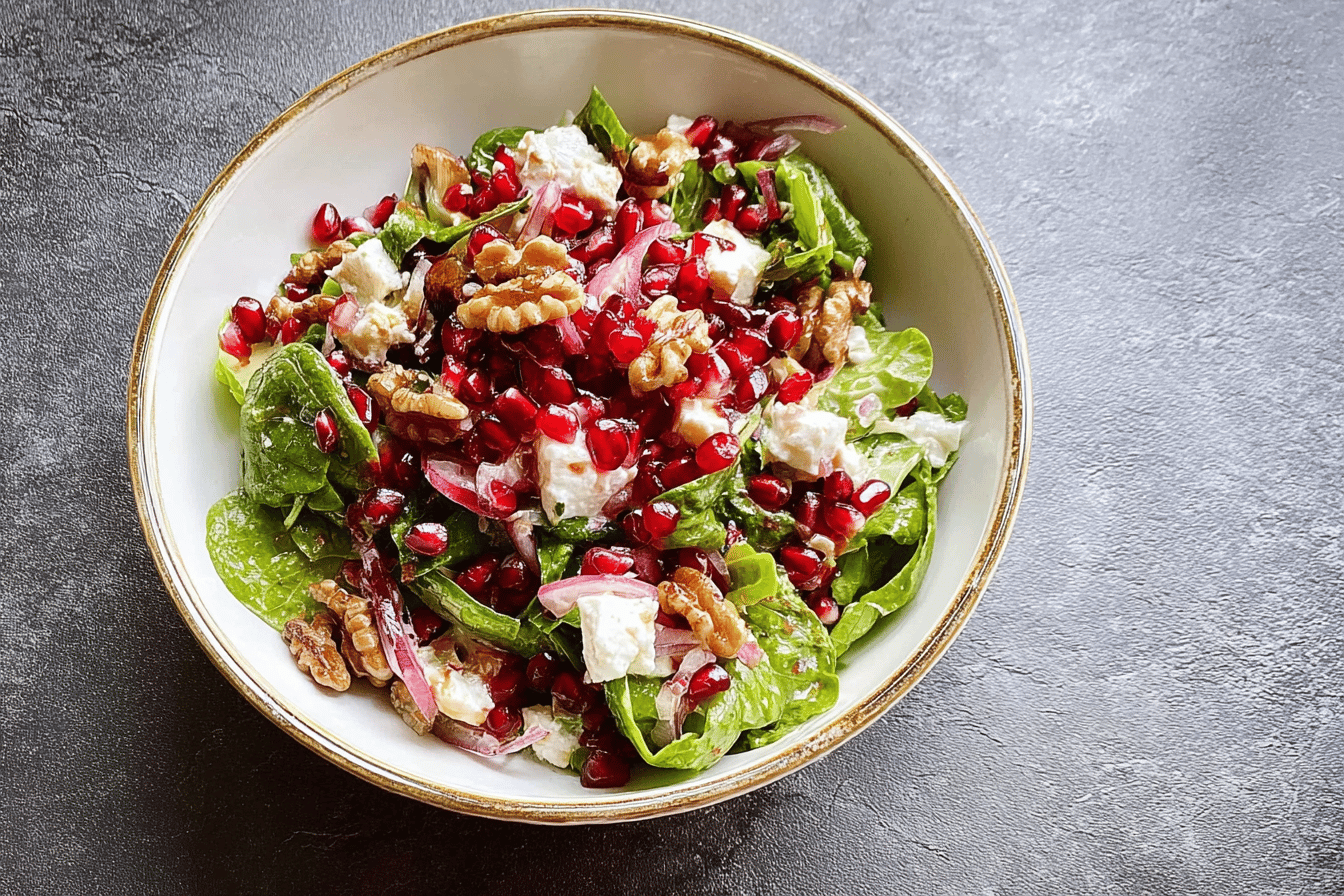 Pomegranate and Feta Salad