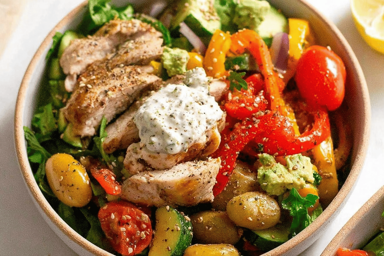 Protein Salad Meal Prep
