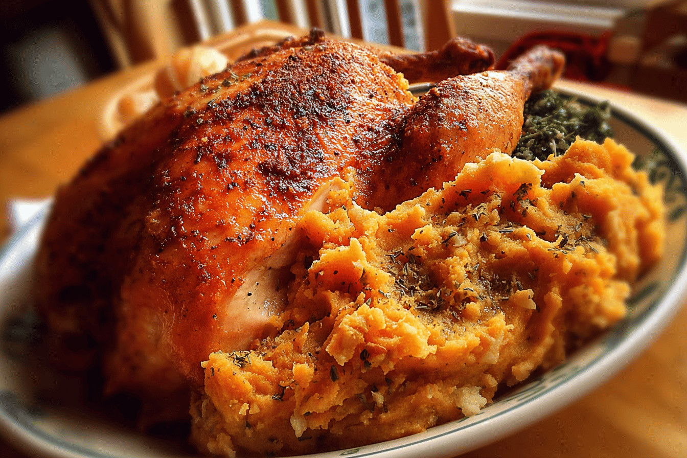 Pumpkin Spice Mashed Potatoes