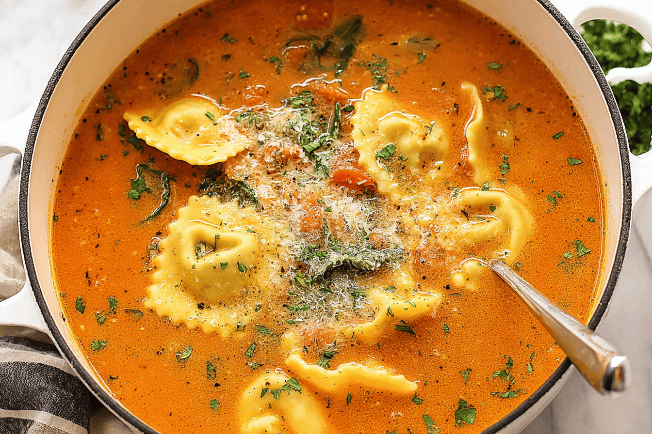 Ravioli Soup Recipe